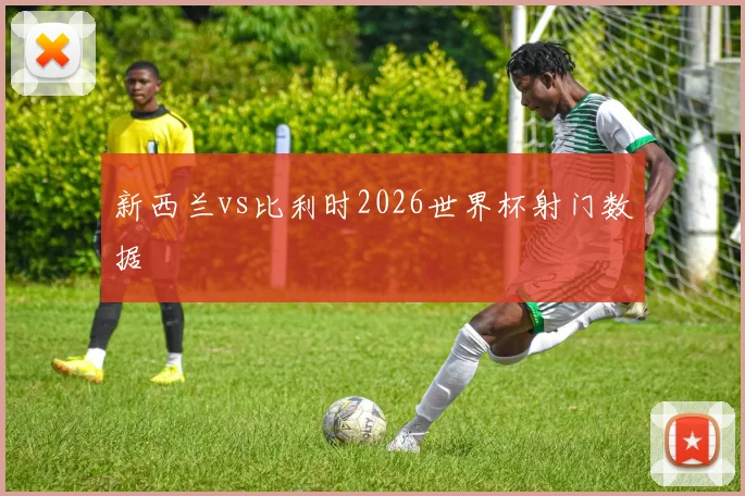 新西兰vs比利时2026世界杯射门数据